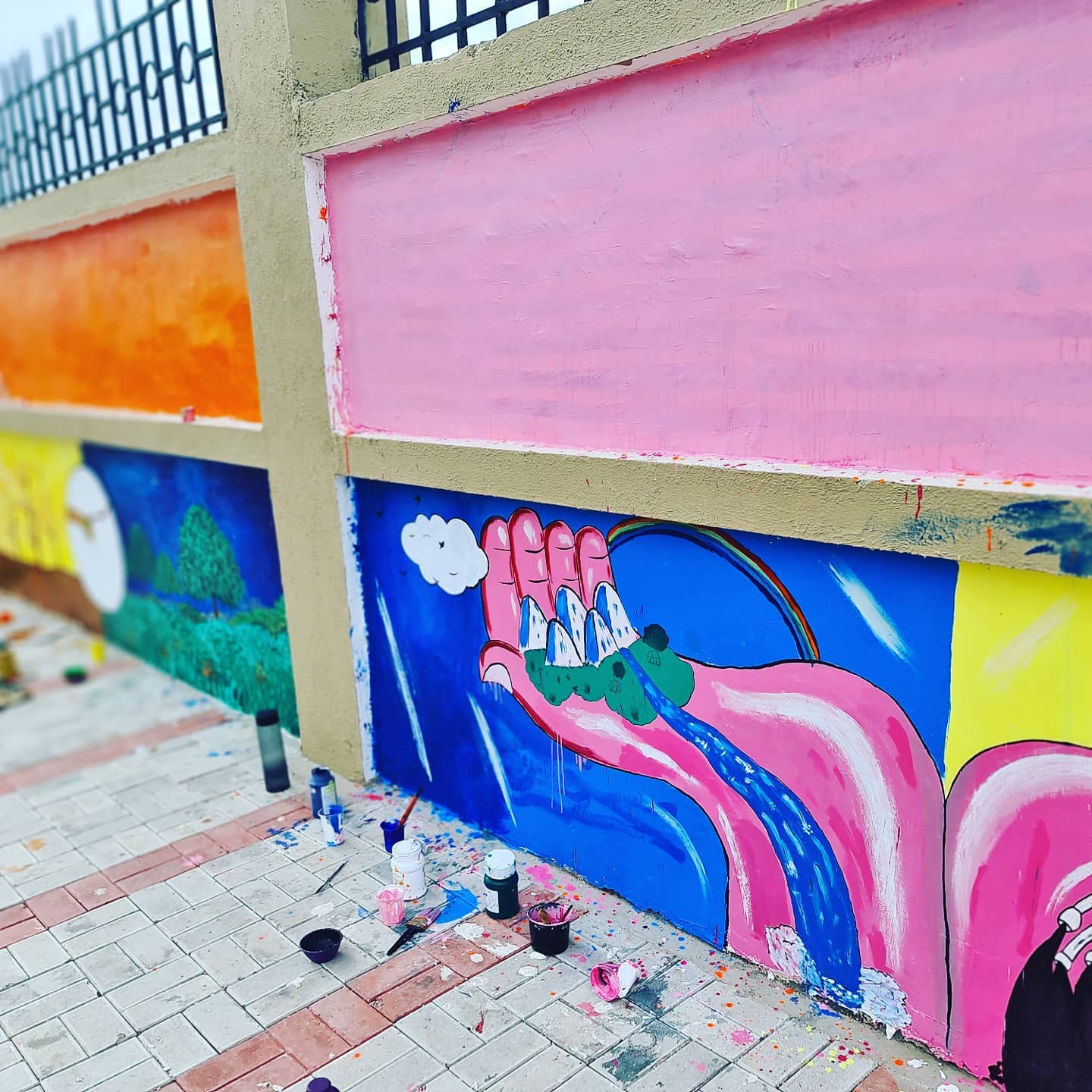 Uttpal Patel,  artwork#artistsoninstagram#wall#wallart, walldrawing, arthistory, artlover, ahmedabad_instagram, ahemdabad#ahmedabaddiaries, gandhinagardiaries, greengandhinagar, Gandhinagar, thanksartis#gandhinagardiaries#ahemdabad, audagarden#artistsoninstagram, artphotography, artoftheday, theartvoge